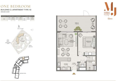 1BR Elara Madinat Jumeirah by Premier Heights Real Estates in Dubai 