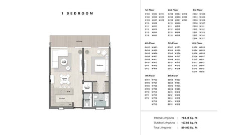 1BR Porto Playa Hayat Island