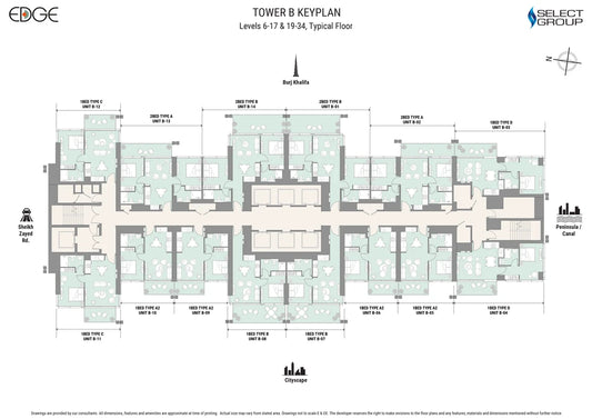 1BR The Edge by Premier Heights Real Estates in Dubai 