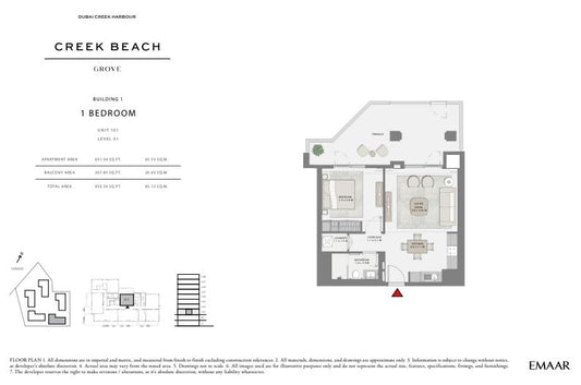 1BR Grove Creek Beach