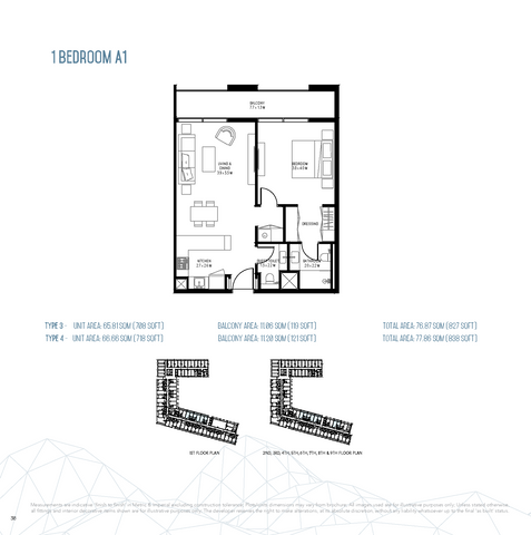 1 BR Rove Residence