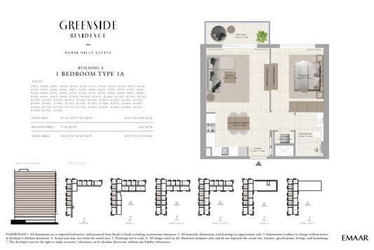 1BR Greenside Residence