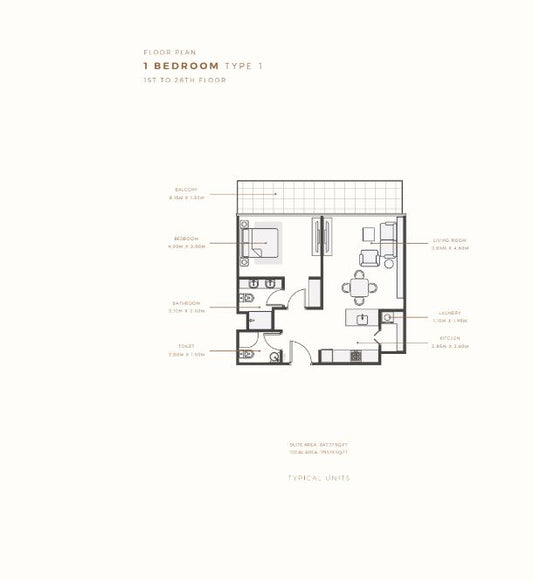 1BR Riviera Reve - Meydan One by Premier Heights Real Estates in Dubai 