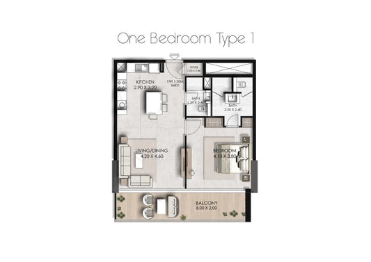 1BR Fairway Residences