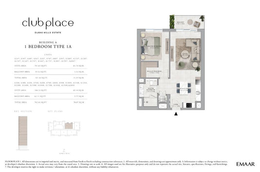 1BR Club Place