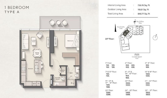 1BR Claydon House