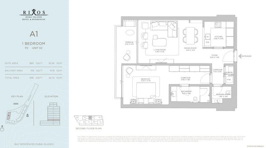 1BR RIXOS RESIDENCES by Premier Heights Real Estates in Dubai 