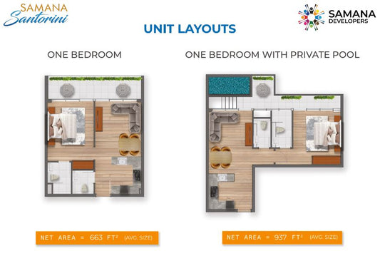 1BR SAMANA Santorini by Premier Heights Real Estates in Dubai 