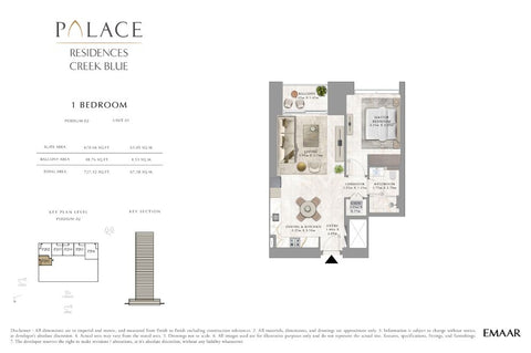 1BR PALACE Residence