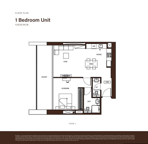 1BR Binghatti Apex