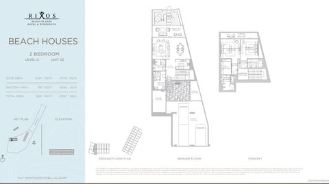 2BR Beach House RIXOS RESIDENCES