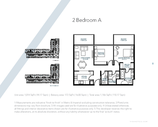 2BR Vida Residence