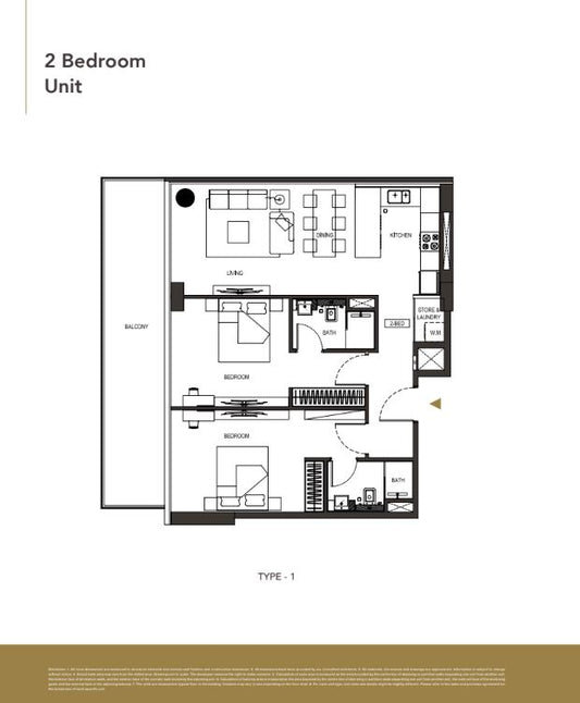 2BR Binghatti Phoenix - D11