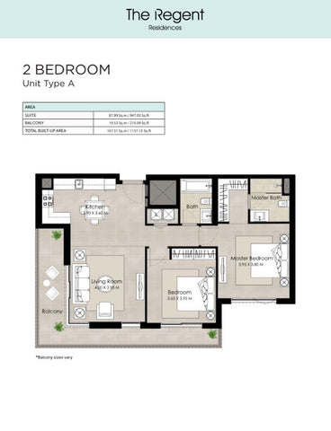 2BR Regent