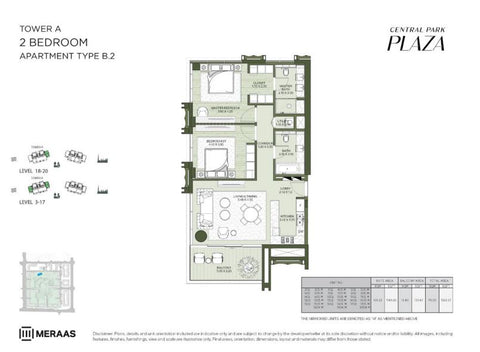 2BR Central Park Plaza