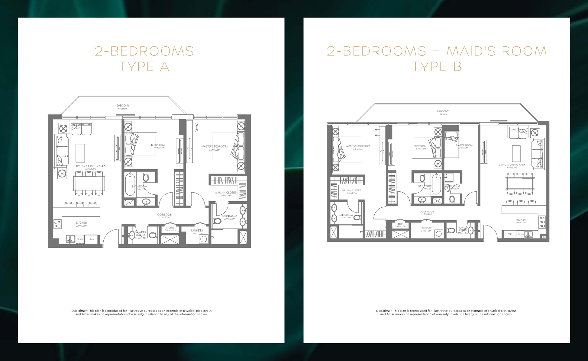 2BR Louvre Abu Dhabi Residence by Premier Heights Real Estates in Dubai 