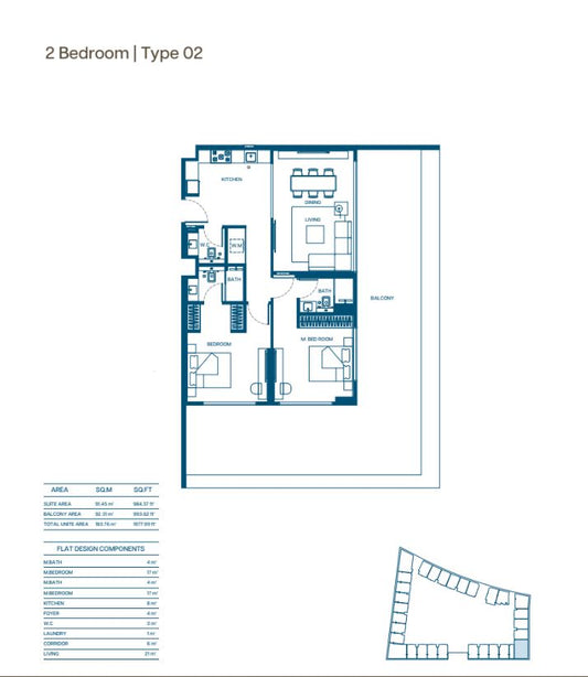 2BR Binghatti Aurora