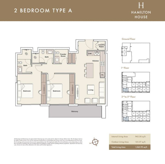 2BR Hamilton House - D14