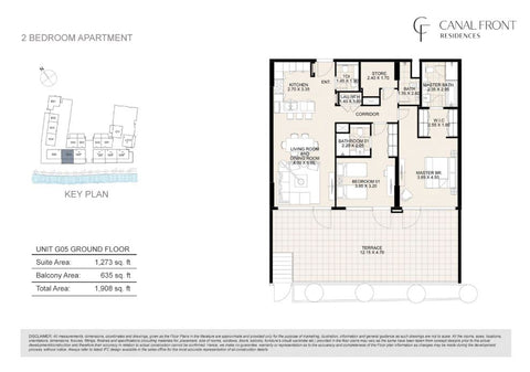 2BR Canal Front Residence