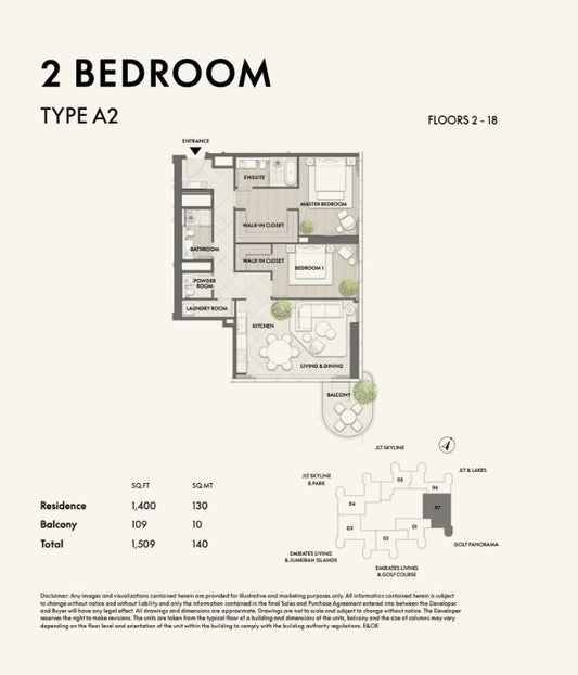 2BR W Residence JLT by Premier Heights Real Estates in Dubai 