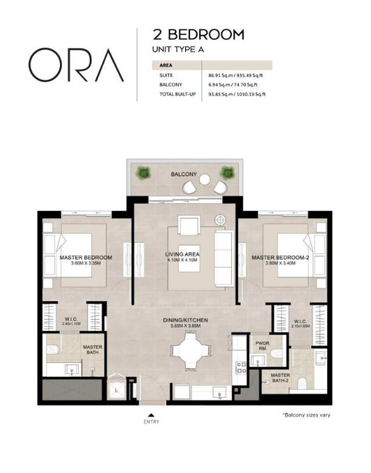 2BR ORA Residence