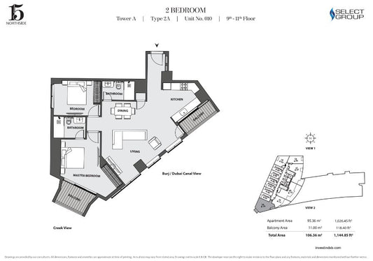 2BR 15 Northside Residence