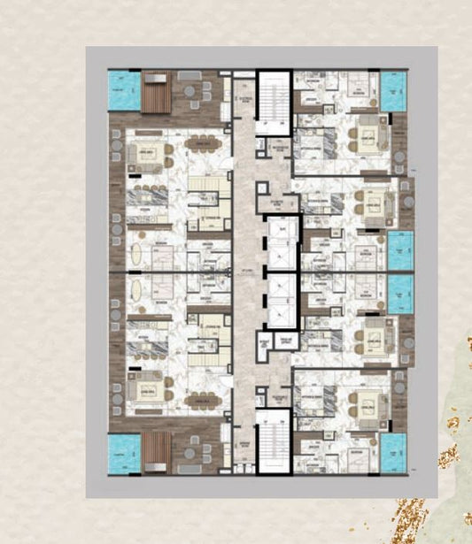 2BR Sky Living  - D11 by Premier Heights Real Estates in Dubai 