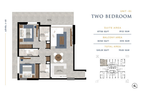 2BR AARK Residences