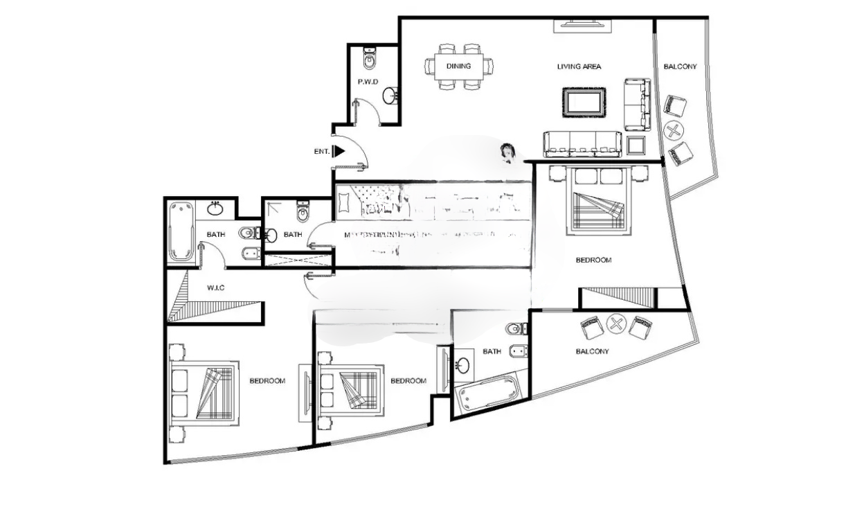 3BR Bay Central Towers