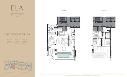 3BR Duplex Ela Palm Jumeirah