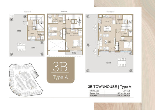 3BR Verdana Townhouses by Premier Heights Real Estates in Dubai 