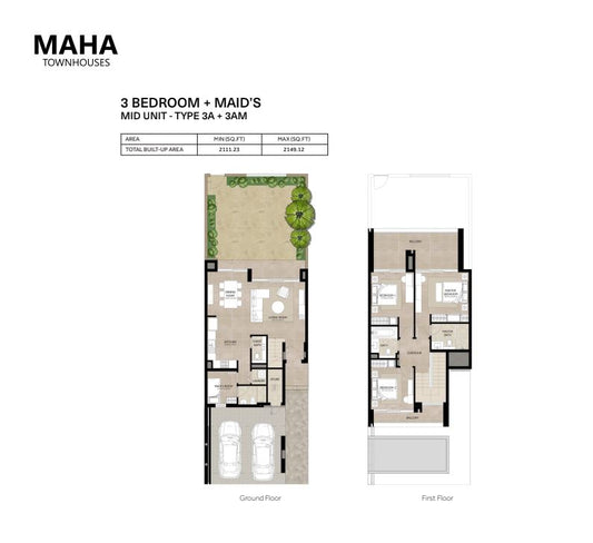 3BR Maha Townhouses