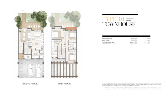 3BR Townhouses - Bloom Living by Premier Heights Real Estates in Dubai 