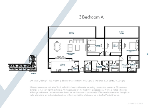 3BR Vida Residence