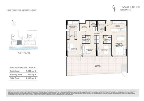 3BR Canal Front Residence