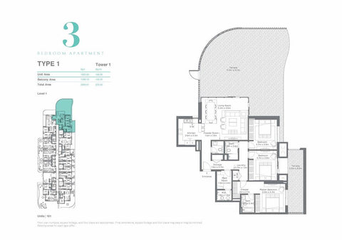 3BR Northbay Hayat Island