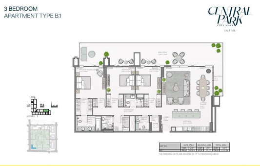 3BR Thyme Central Park