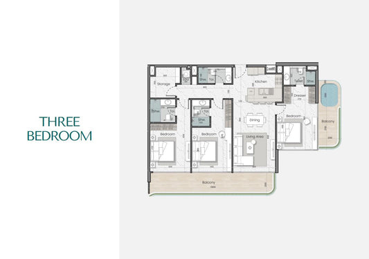 3BR I’Sola Bella by Premier Heights Real Estates in Dubai 