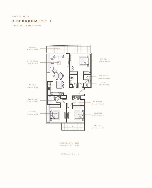 3BR Riviera Reve - Meydan One by Premier Heights Real Estates in Dubai 