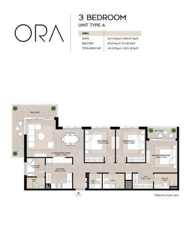 3BR ORA Residence