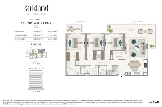 3BR Parkland