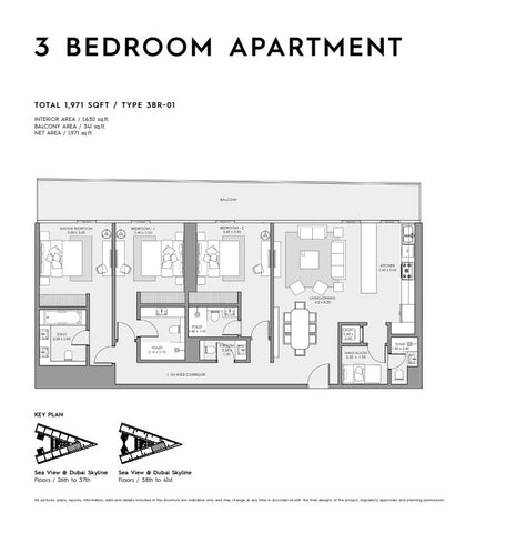 3BR MAR CASA