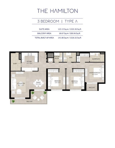 3BR The Hamilton