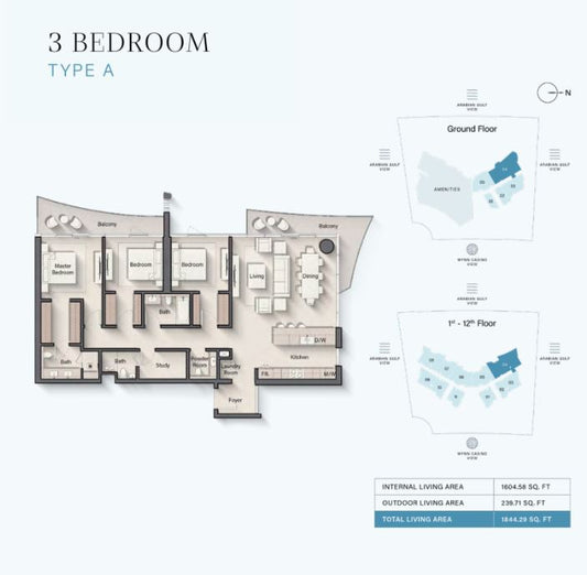 3BR Cala del Mar by Premier Heights Real Estates in Dubai 