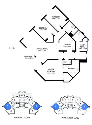 3BR Palm Jumeriah Shoreline Residence