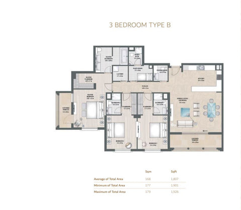 3BR Al Andalus Townhouses & Apartments