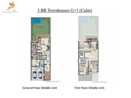 3BR Townhouse Paradise Hills by Premier Heights Real Estates in Dubai 