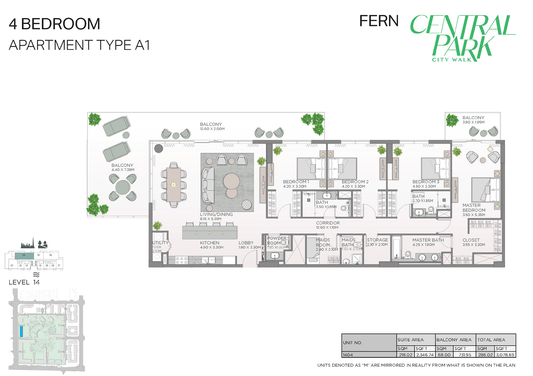 4BR Fern Central Park