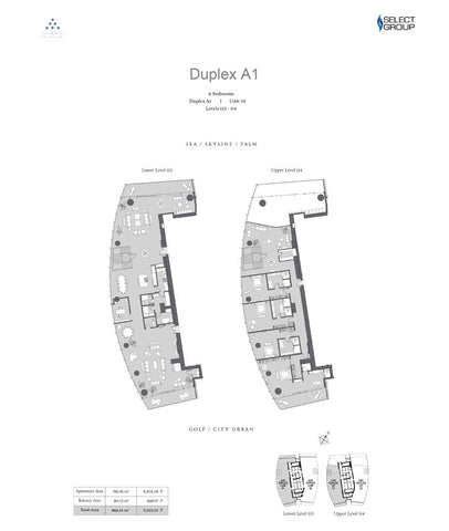 4BR Duplex Six Senses Residences Dubai Marina