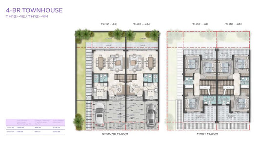 4BR Townhouse DAMAC VIOLET